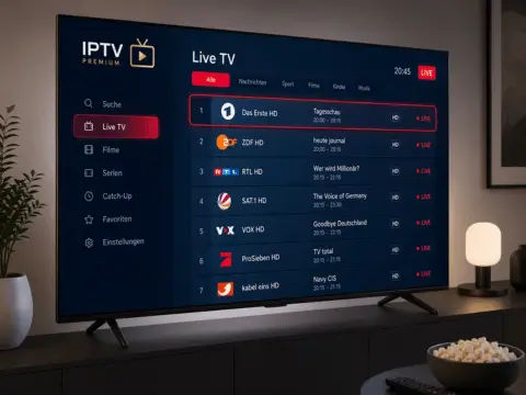 IPTV Free Trial – Live TV auf Smart TV, Fire TV und Android